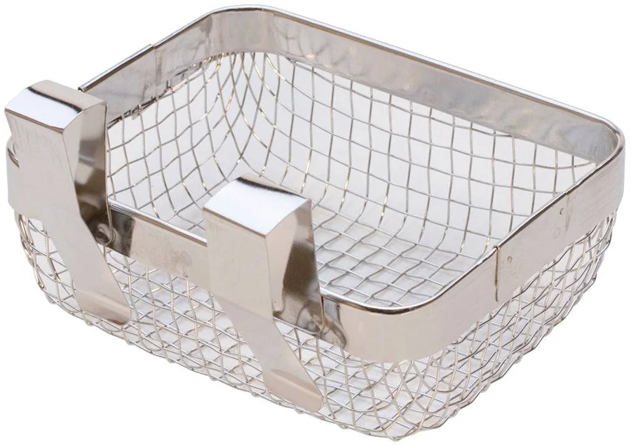 Universal Cleaning Basket - Fits Most Ultrasonic Cleaners - 5x4x1-3/4"