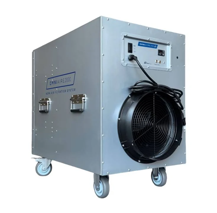 Omni CleanAir OA2000 PLUS HEPA Negative Air Machine - 1800 CFM Industrial Air Scrubber