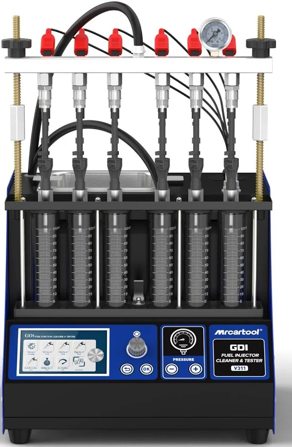 Auto Ultrasonic Injector Cleaning Machine Car Gdi Fuel Injector