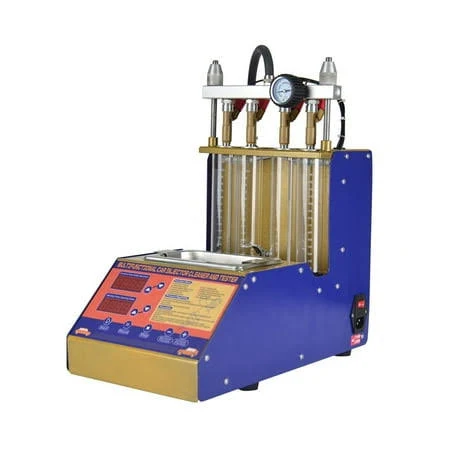 Automobile Fuel Injector Ultrasonic Cleaning Machine, Fuel Injector Tester, Fuel Injector Test Cleaning Tool ,4-Wire Dual Channel