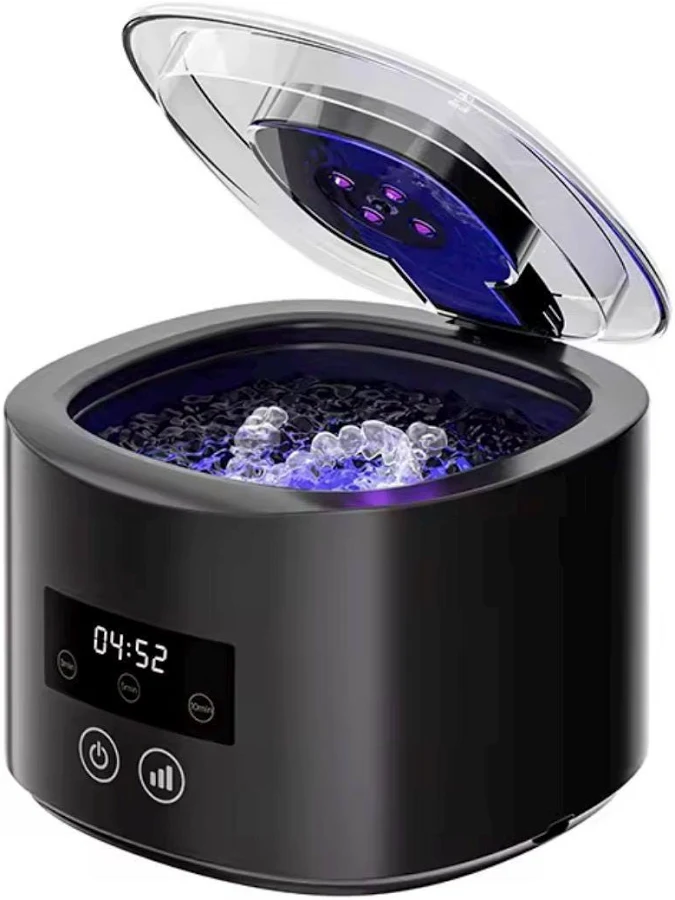 50KHZ USB Rechargeable Ultrasonic Braces Cleaning Machine Multi-Function for Invisible Retainer Denture And Jewelry Care