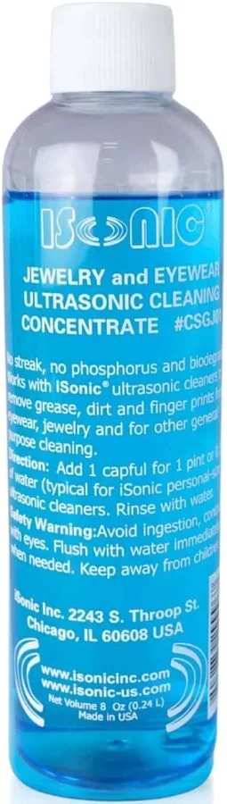 Ultrasonic Jewelry Cleaning Solution