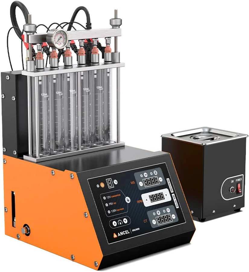 Ancel Anj600 Ultrasonic Fuel Injector Cleaner Tester Efi Mpi Sfi