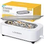 Loheer Ultrasonic Jewelry Cleaner, 12oz 48Khz Ultrasonic Cleaner for Rings, Glasses, Jewelry, Adult Unisex, Size: 1XL, Silver