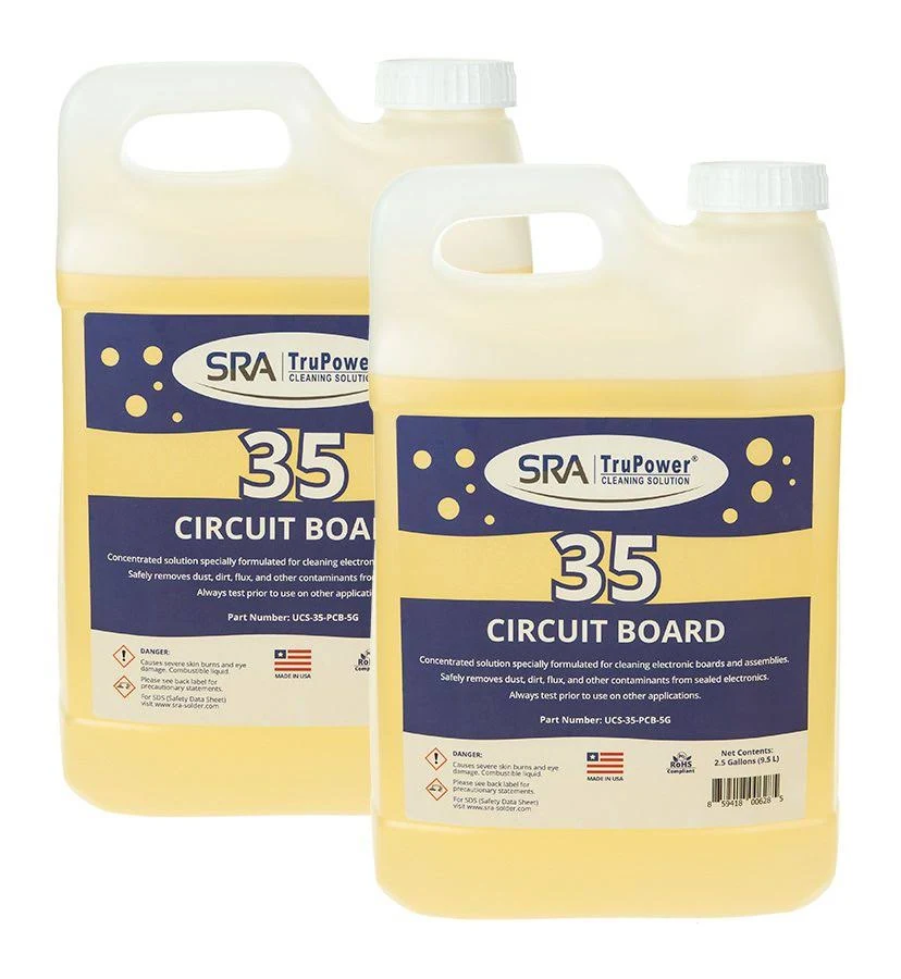 SRA TruPower #35 Circuit Board Ultrasonic Cleaning Solution - 5 Gallons