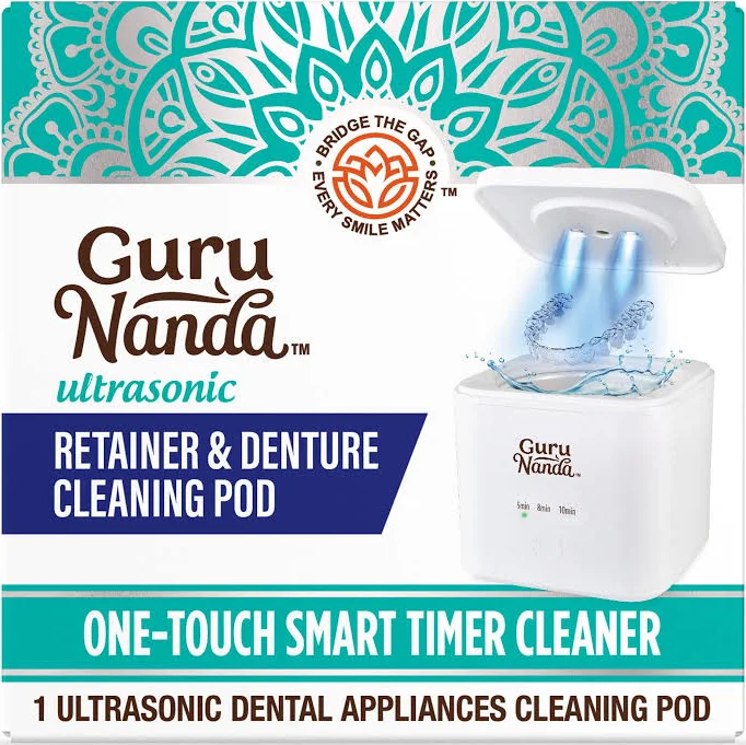 GuruNanda Retainer & Aligner Cleaning Pod