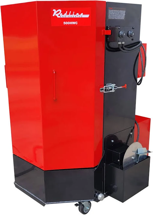 Redline Engineering 500HWC Heated Parts Washer Cabinet — 500 lb Capacity, 220V 2HP, 120–150°F, 52.8 GPM