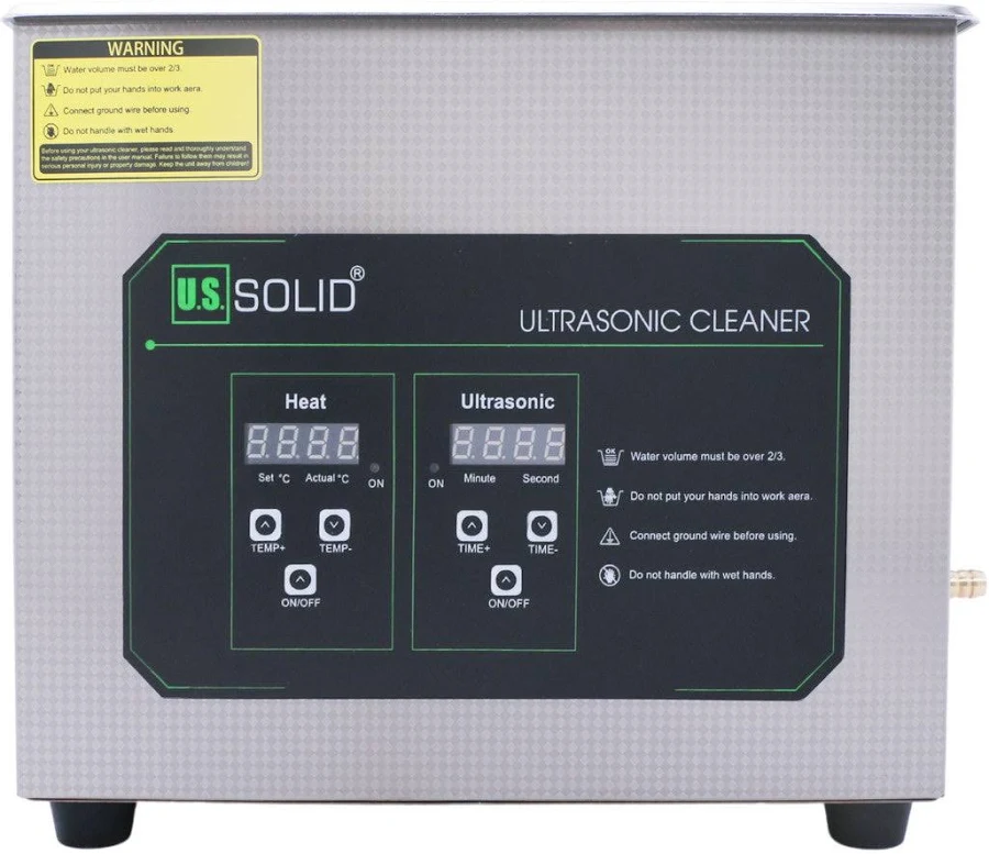 U.S. Solid 6.5L Ultrasonic Cleaner