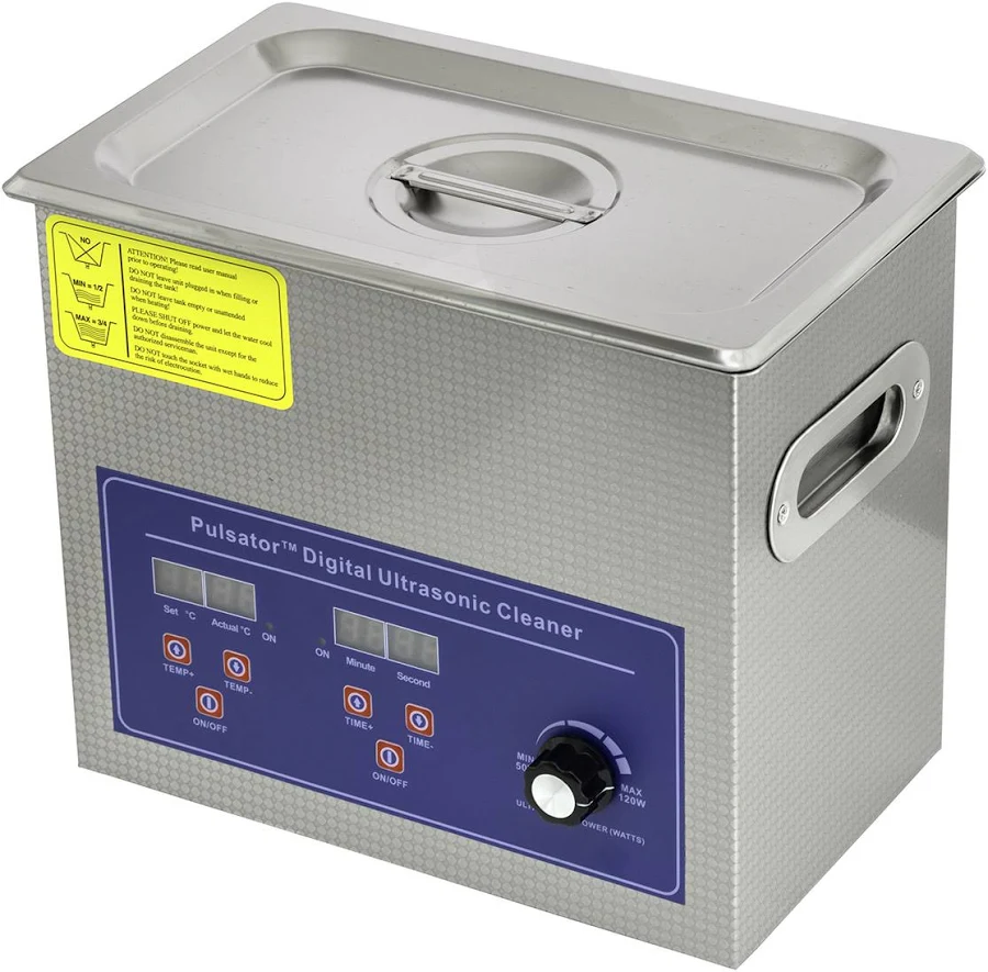 Fabrication Enterprises Pulsator Digital Ultrasonic Cleaner 0.8 Gallon Capacity