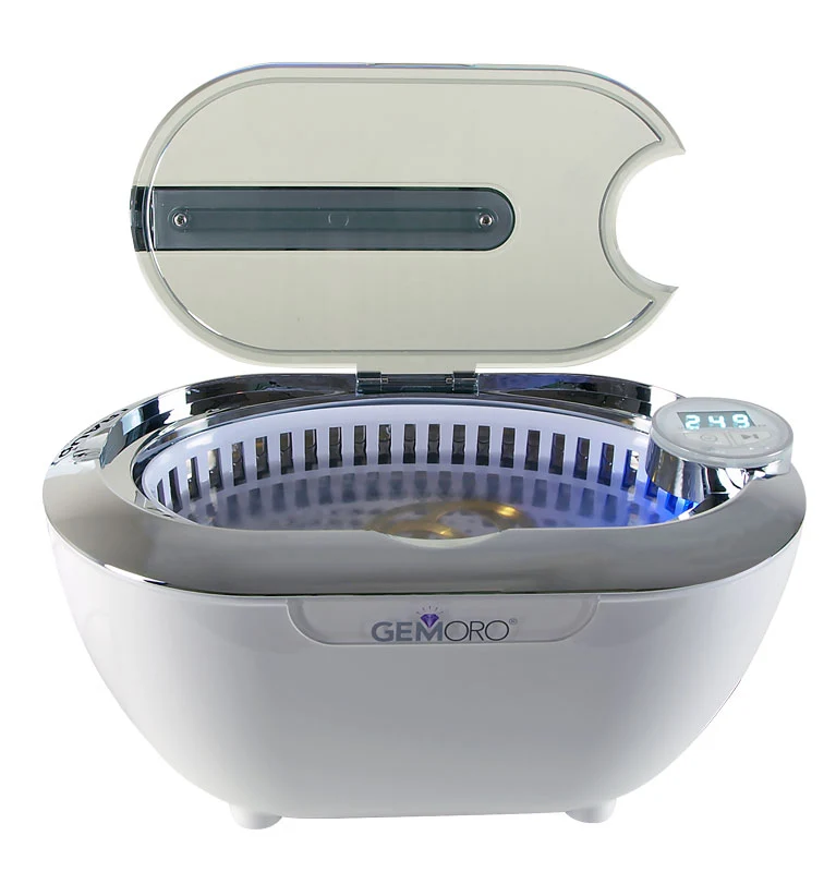 GEMORO LuxeSpa Personal Ultrasonic Jewelry & Eyeglass Cleaner 1.5pt (24oz)