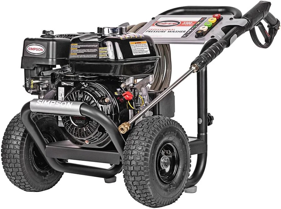 Simpson PowerShot 3300 PSI 2.5 GPM Gas Pressure Washer W/ Honda GX200 Engine