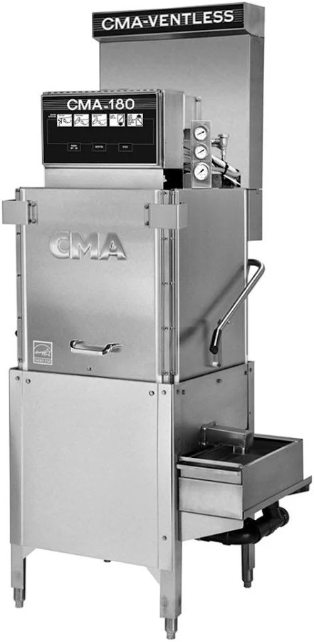 CMA Dishmachines CMA-180-VL High Temp Door Type Dishwasher w/ Booster Heater, 208v/1ph
