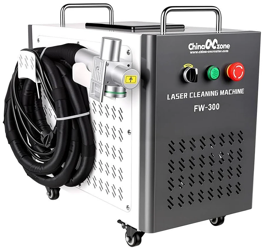 Jpt 200w Pulsed Laser Cleaning Machine For Wood Aluminum Stone Mold