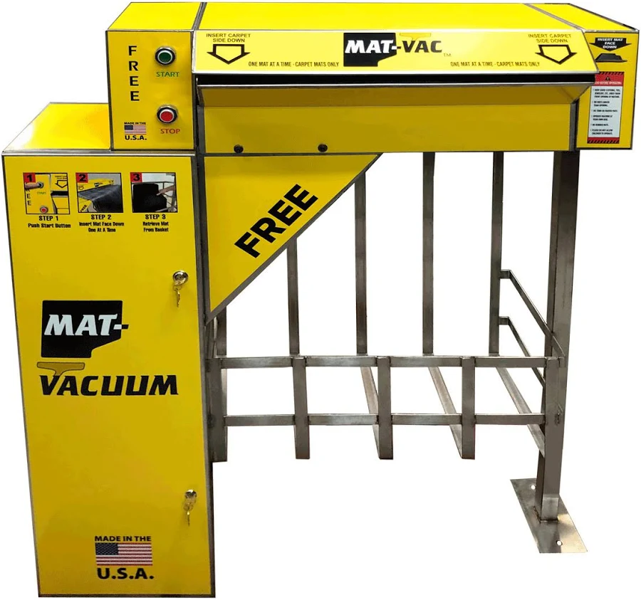 J-Ko Mat-Vac with Central Vacuum Extension