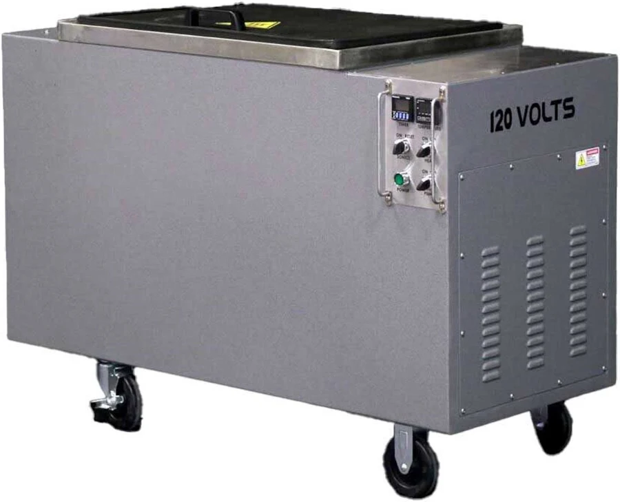 SHIRACLEAN 33gal. Industrial Ultrasonic Cleaner, Heated, TVT-033G