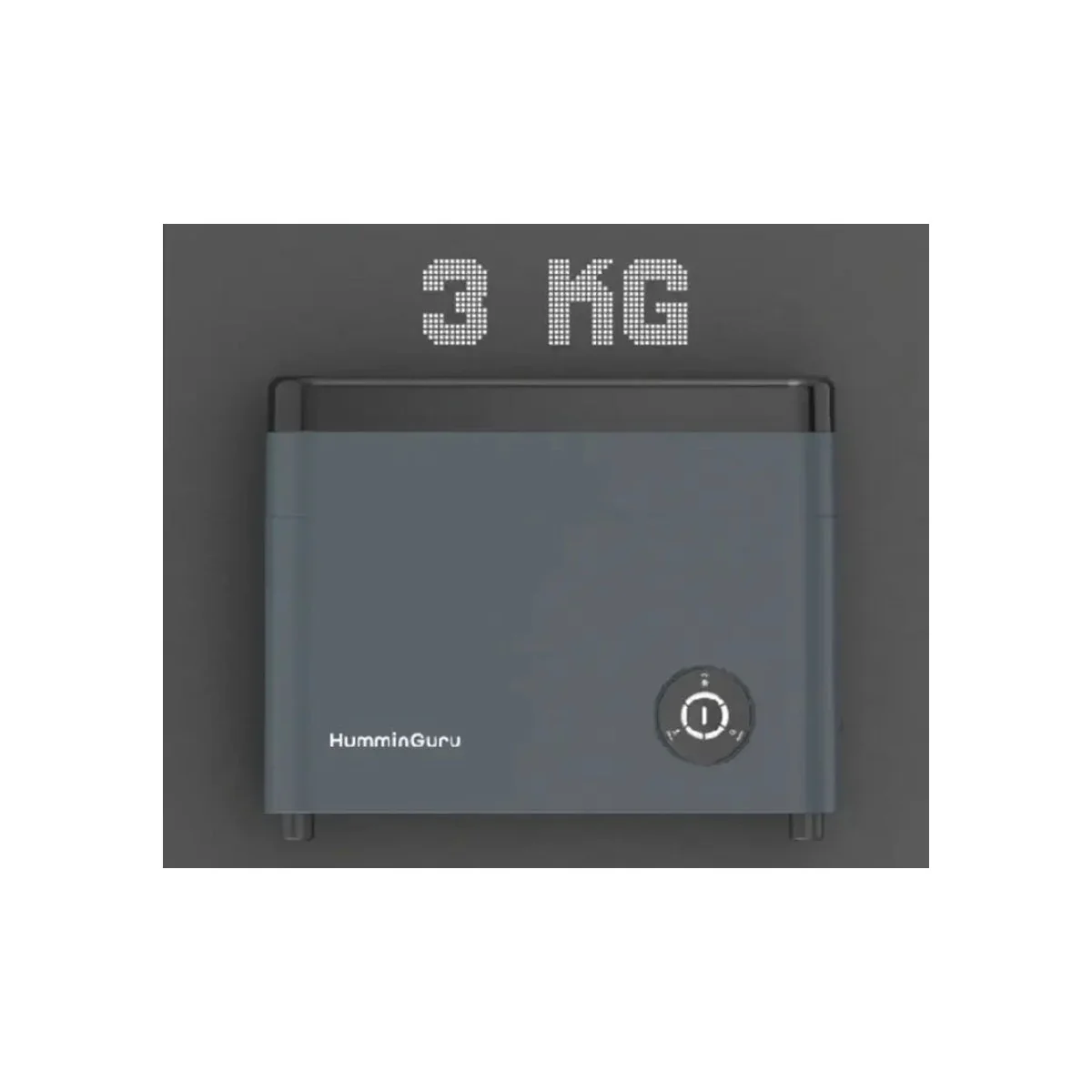 HumminGuru HG01 12" Ultrasonic Vinyl Record Cleaner Bundle with 7" + 10" Record Adapters