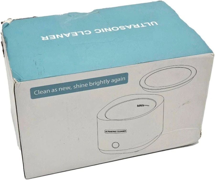 Ultrasonic Cleaner DL-280 Uses 42,000 Hz sound waves to clean jewlery dentures