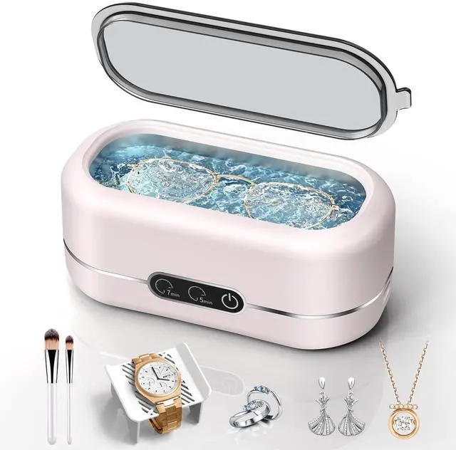 Professional 48Khz Ultrasonic Jewelry Cleaner With Dual Modes