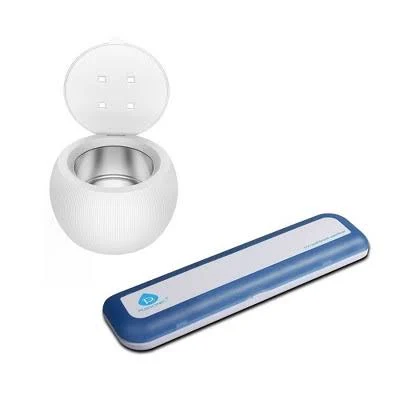 The Ultimate Hygiene Duo Pursonic Ultrasonic Cleaner Pod & UV Toothbrush Sanitizer