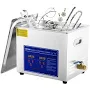 Vevor Professional Ultrasonic Cleaner, 9.5 L Ultrasonic Jewelry Cleaner with Digital Timer & Heater, Stainless Steel Industrial Sonic Cleaner 40kHz