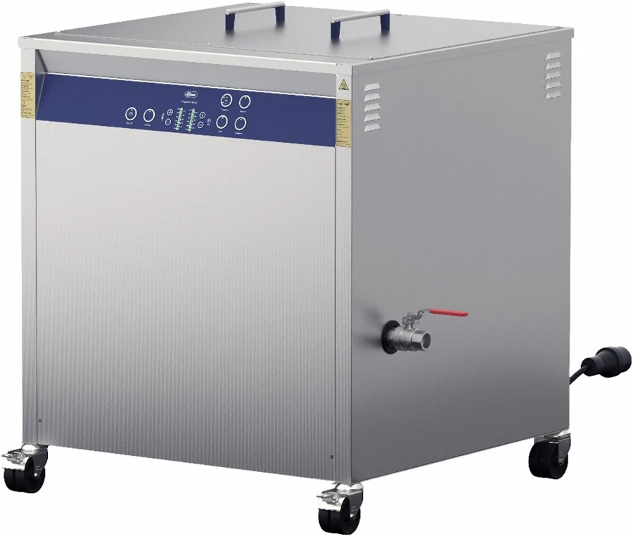 Elma Ultrasonics Ultrasonic Cleaner: 67.4 gal Tank Capacity, Degas/Dynamic/Heat/Pulse/Sweep, Heated Model: Xtra ST 2500H
