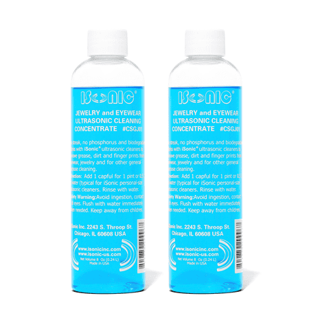 Isonic CSGJ01-8OZx1 Ultrasonic Jewelry/Eye Wear Cleaning Solution Concentrate