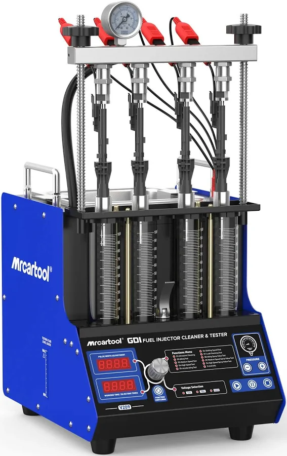 Gdi Fuel Injector Cleaner Tester Ultrasonic 4 Cylinder Professional