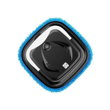 Lanema Intelligent Floor Cleaner Offering Dry and Wet Mode Suitable for Comprehensive Coverage in Corners and Under Furniture, Black
