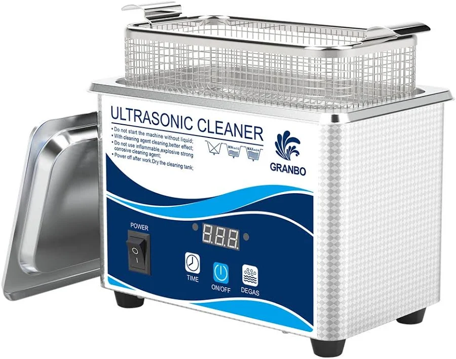 Wholesale Digital Mini Ultrasonic Cleaner With Basket for Jewellery/Dental/Lens/Glasses Ultrasonic for Partsultrasonic Cleaning Machine,1 Piece