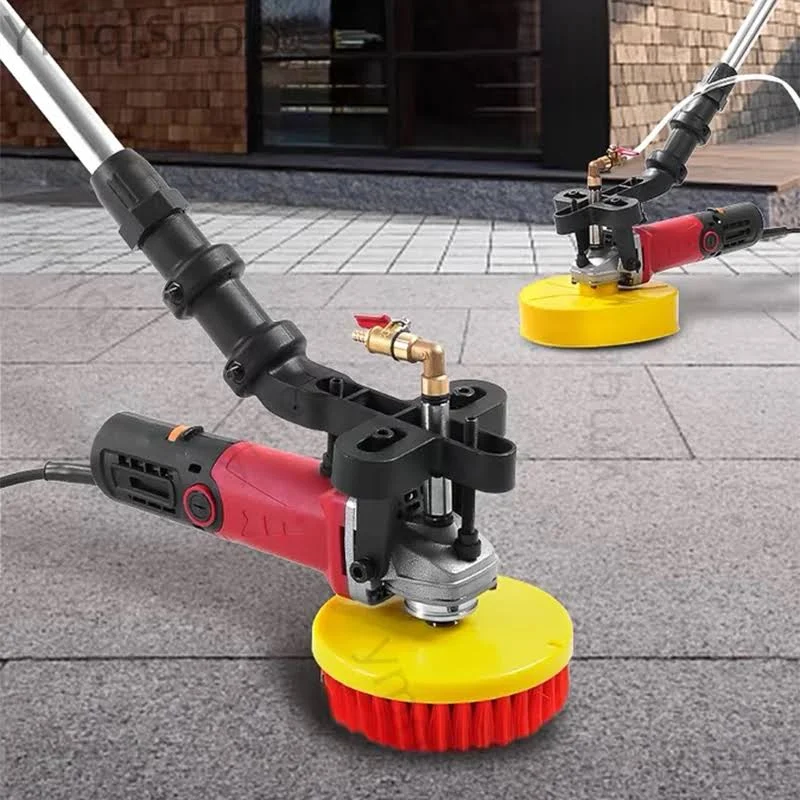 860W Handheld Electric Concrete Floor Scrubber for Marble Tile Multifunctional Cleaning Tool for
