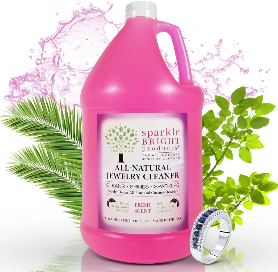Sparkle Bright Products All-Natural Jewelry Cleaner