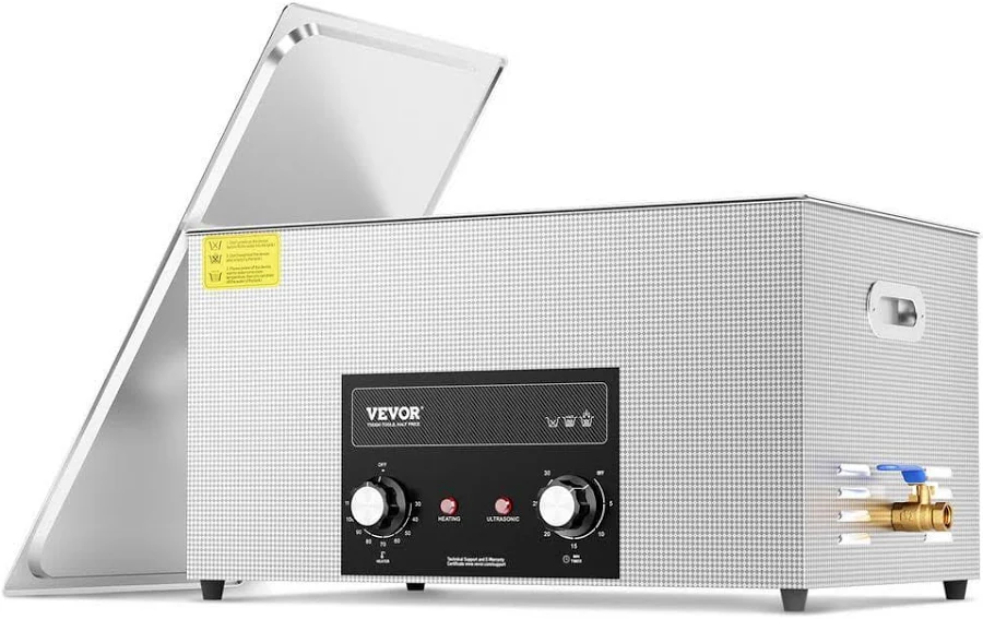 VEVOR 22L Ultrasonic Cleaner with Heater Timer and Basket