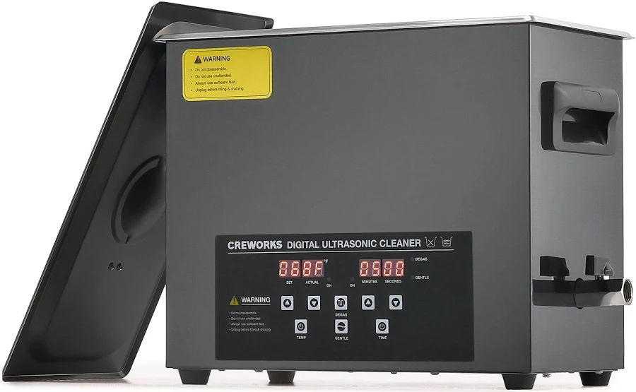 Creworks 6L Ultrasonic Machine with Heater and Time