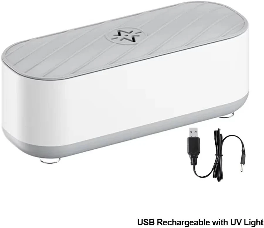 Ultrasonic Cleaning Machine USB Rechargeable Mode or Battery Mode High Frequency Vibration Wash