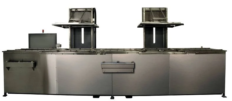 Ultrasonic Cleaner with Semi-Automated Transfer System