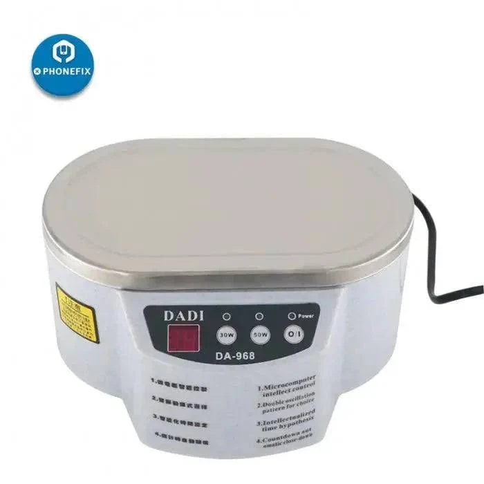 Mini Intelligent Ultrasonic Cleaner Circuit Board Cleaning Machine DA-968 / 110v