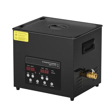 10l 240w Digital Ultrasonic Cleaner with Heater Timer Gentle Mode Upgraded Degassing 40kHz Industrial Ultrasound Cleaning Machine for Jewelry Retainer