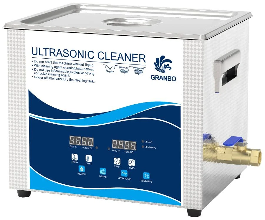 Bolton Tools 10L Ultrasonic Cleaner 2.6Gal 240W Power Motor Parts PCB Board Washer