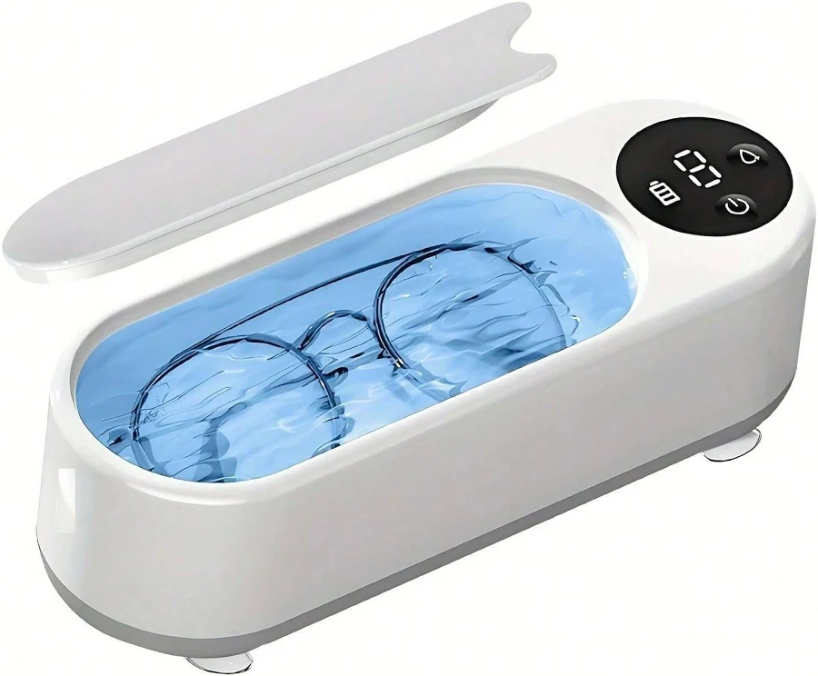 Sparkle Ultrasonic Cleaner Usb Cordless Glasses Jewelry Denture Travel