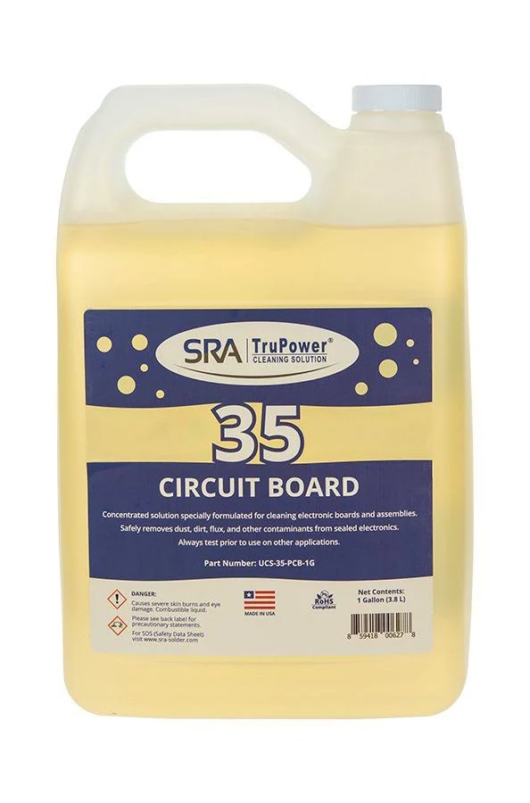 SRA TruPower #35 Circuit Board Ultrasonic Cleaning Solution - 1 Gallon