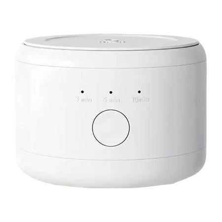 Usb Rechargeable Ultrasonic Cleaner Machine, 180ml Portable Electric Cleaning Box for Denture Braces Jewelry Watch, Women's, Size: Small, White