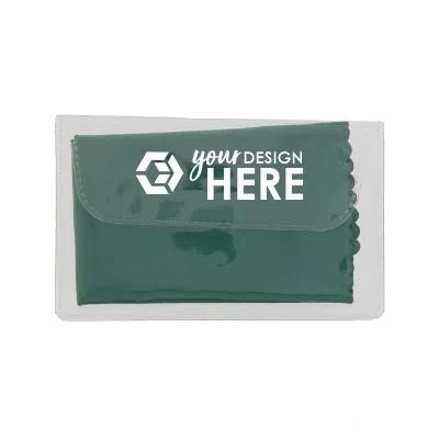 Personalized Microfiber Cleaning Cloths with Pouch