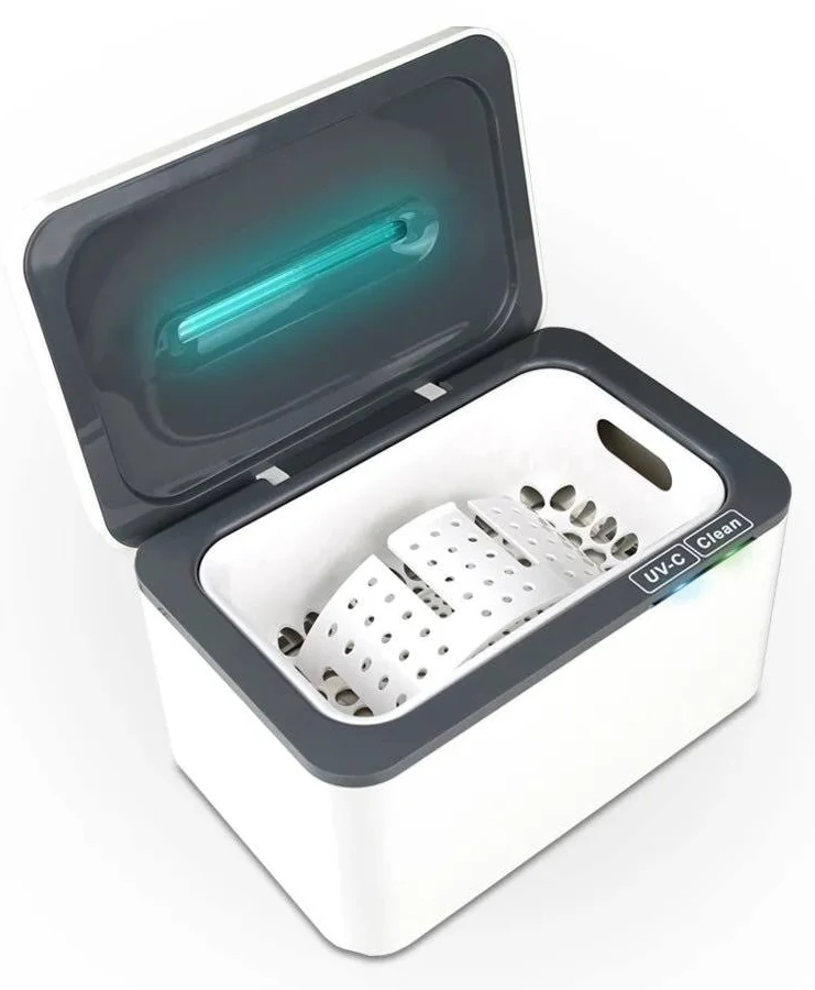 Mini UV-C Ultrasonic Cleaner + Sanitizer