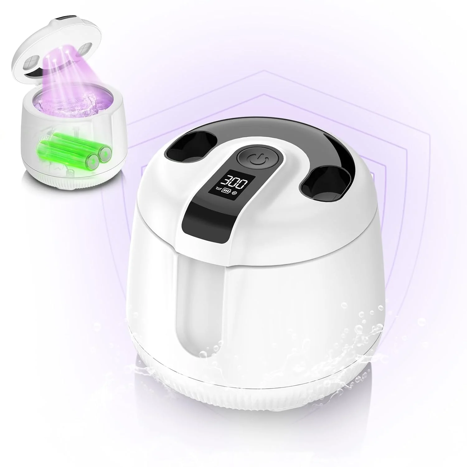 48kHz ultrasonic cleaner cordless USB