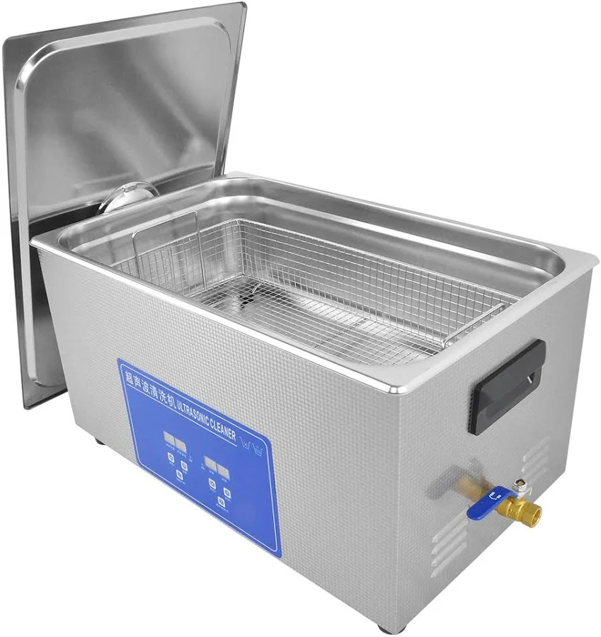 22L 30L Tabletop Ultrasonic Cleaning Machine SUS304 Washer Basket Cleaner Mesh for Home Glasses
