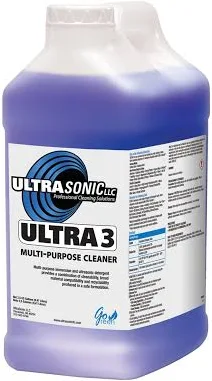 Ultra 3 Multi-Purpose Ultrasonic Detergent - 2.5 Gallons