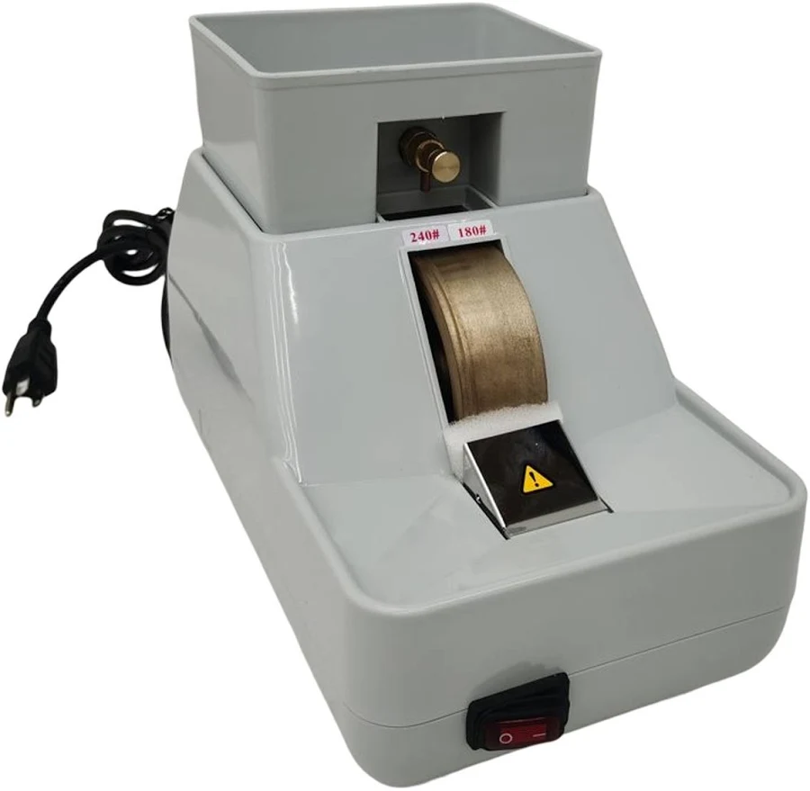 110v Manual Eyeglass Lens Edger Water Injection Lens Grinder Diamond