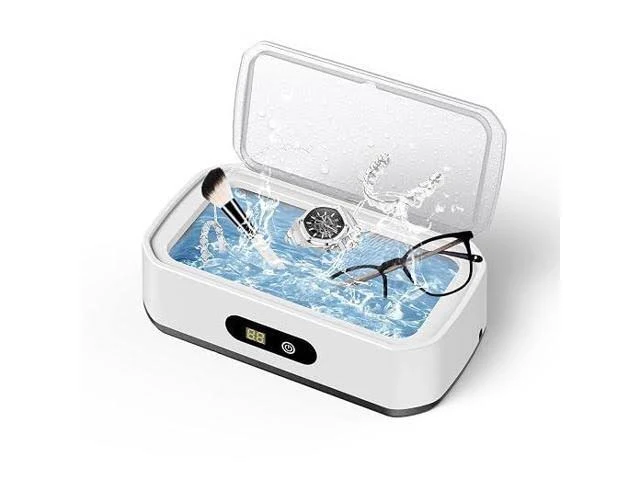 2026 Upgrade Large Capacity Ultrasonic Cleaner, 50kHz Ultrasonic Cleaner Machine with 5 Modes Timer for Glasses Jewelry Dentures-304 Stainless Steel T