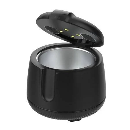 Getino Ultrasonic Retainer Cleaner Machine 48kHz Ultrasonic Denture Jewelry Cleaner for Mouth Guards Night Guards Aligners Diamond Rings Gold & Silver