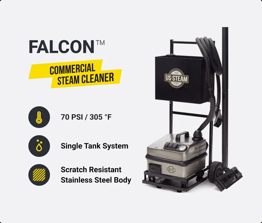 US Steam Falcon Commercial Steam Cleaner